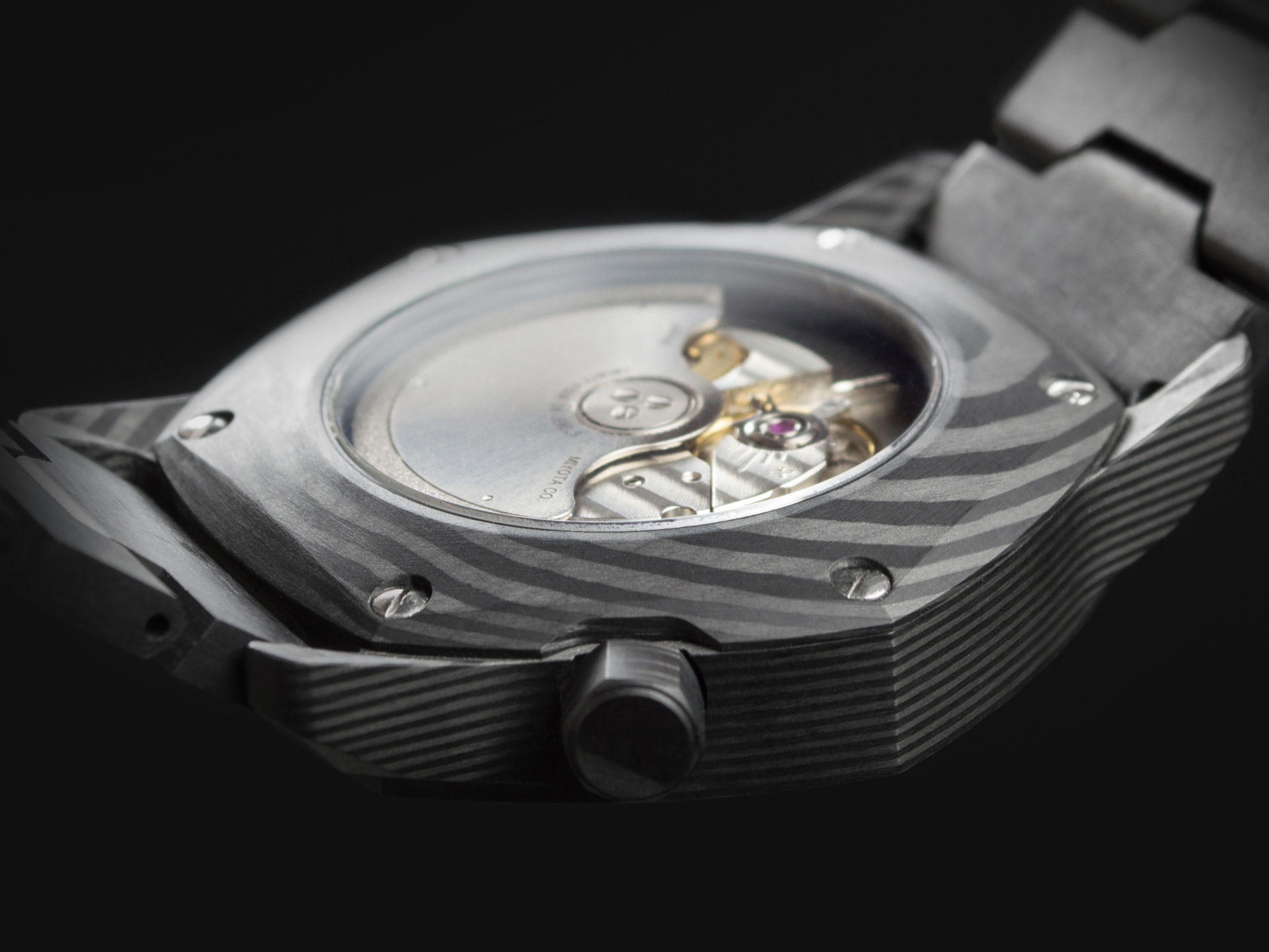 Carbon fiber watch